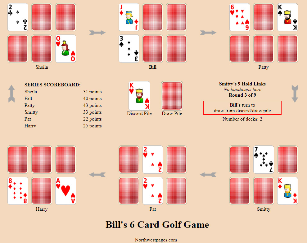 Golf Card Game Rules (Printable): How to play 9, 6 & 4 Golf