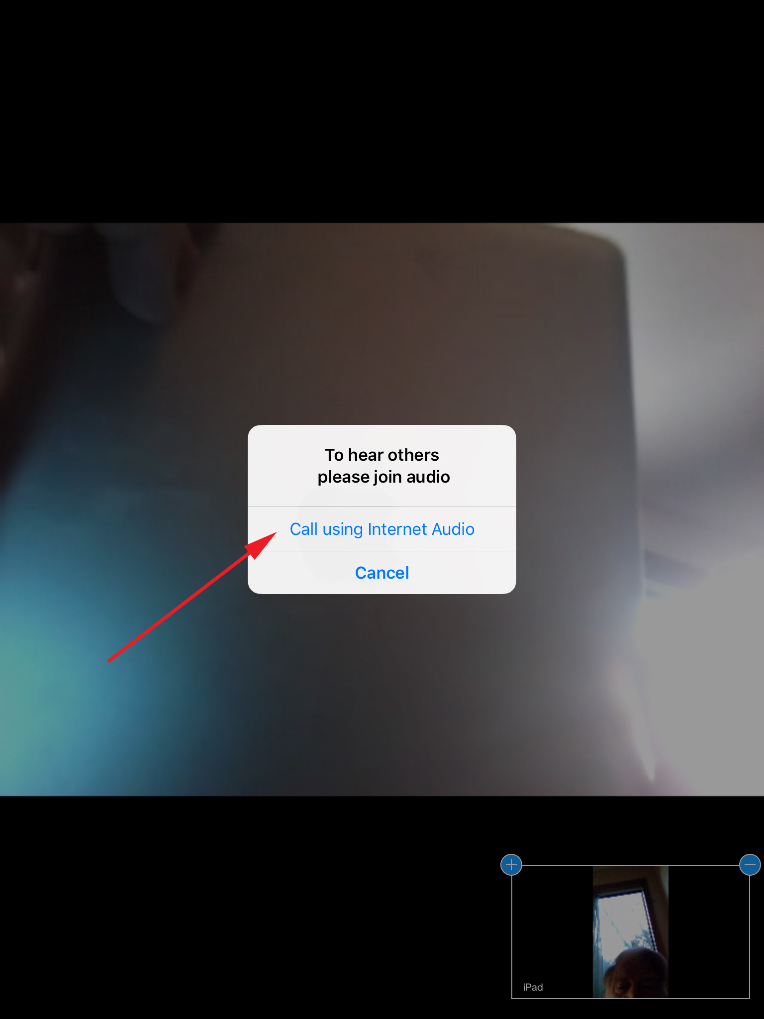 how to join a zoom meeting on ipad